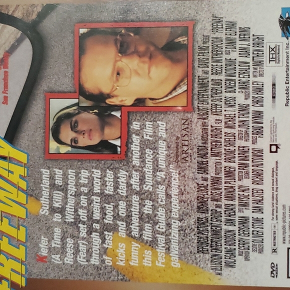 NEW - DVD - "Freeway" staring Kiefer Sutherland - Picture 3 of 4